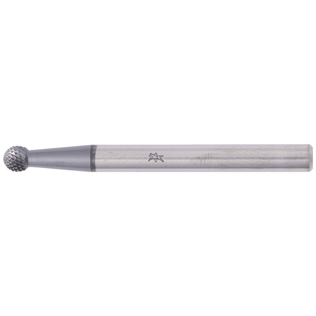 PFERD TOOLS Hartmetall Hochleistungsfrässtift MICRO Kugel KUD Ø 03x02mm Schaft-Ø 3mm HICOAT beschichtet für die Feinbearbeitung