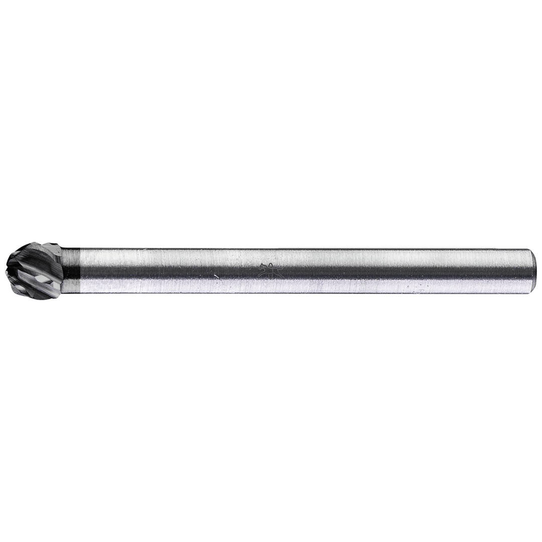 PFERD TOOLS Hartmetall Hochleistungsfrässtift ALLROUND Kugel KUD Ø 04x03mm Schaft-Ø 3mm HICOAT beschichtet für Stahl