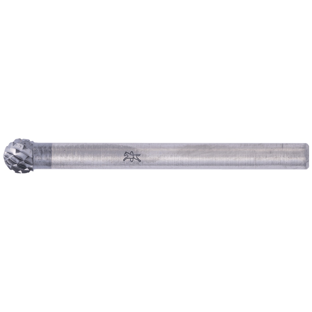 PFERD TOOLS Hartmetall Hochleistungsfrässtift Kugel KUD Ø 04x03mm Schaft-Ø 3mm Z3P HICOAT beschichtet für die Feinbearbeitung