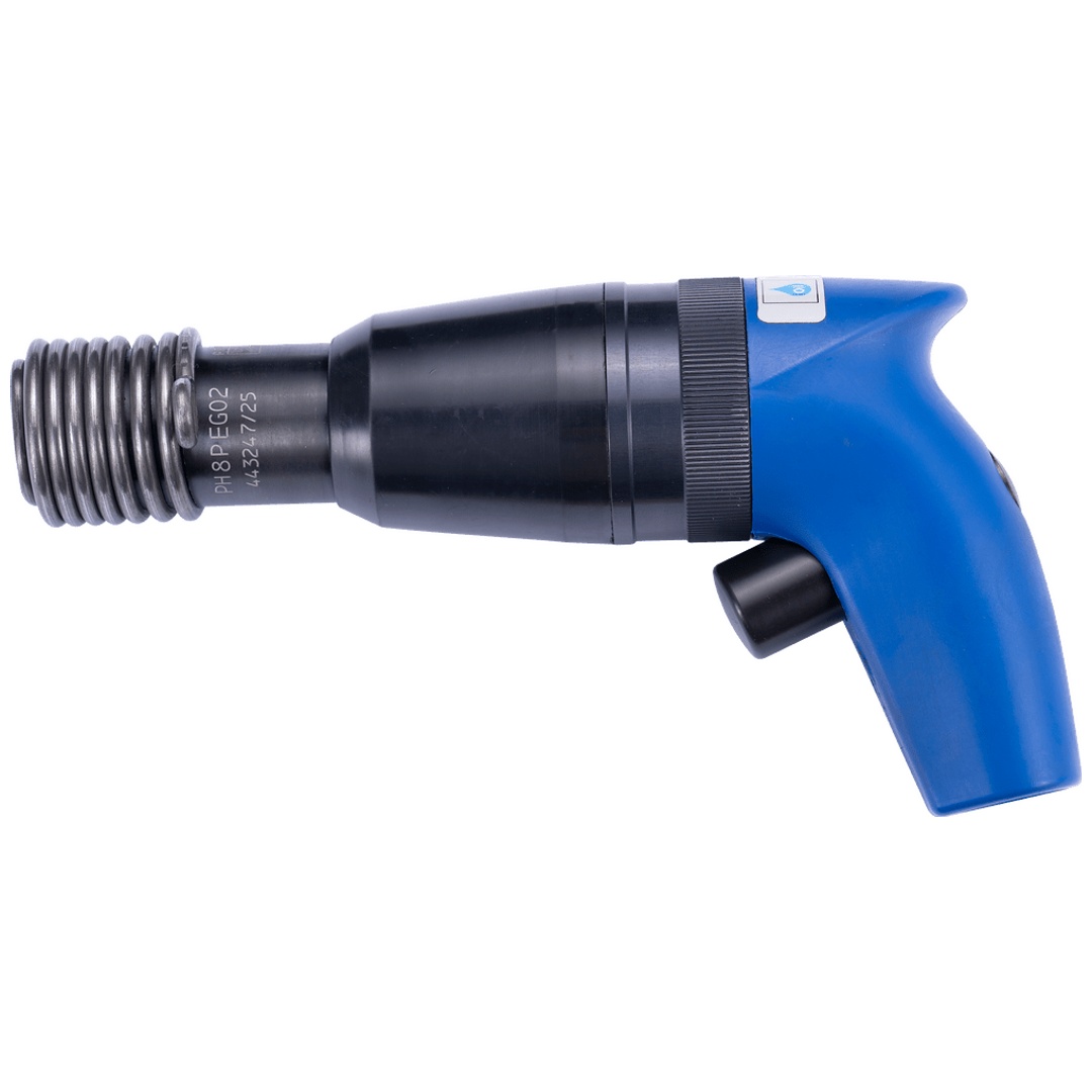 PFERD TOOLS Druckluftmeißelhammer PH 8 mit Pistolengriff Einsteckgruppe EG01 leicht bis 0,8 kg