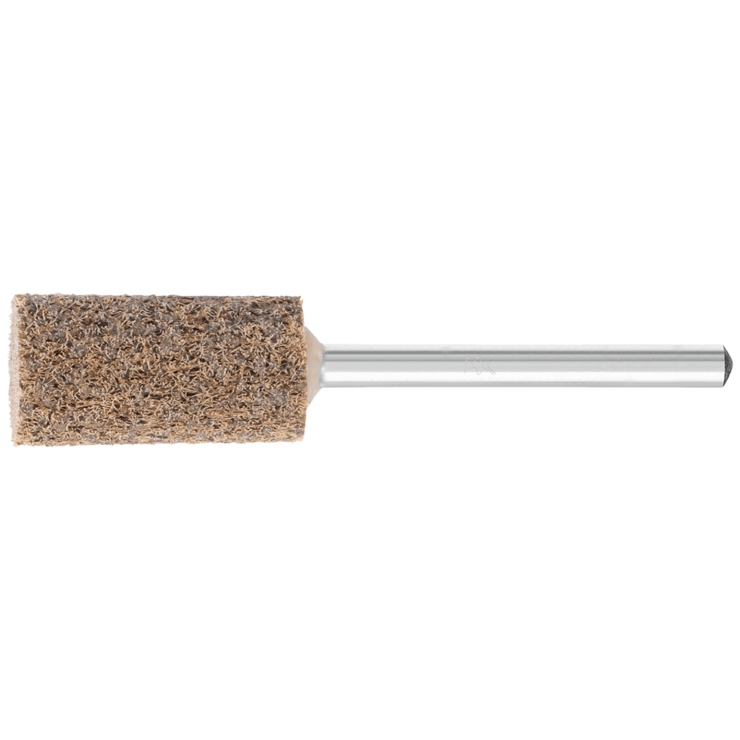 PFERD TOOLS POLINOX verpresster Vlies-Schleifstift Walzenrundform PNER Ø 10x25 mm Schaft-Ø 3mm Mittelhart A Fein für Finish