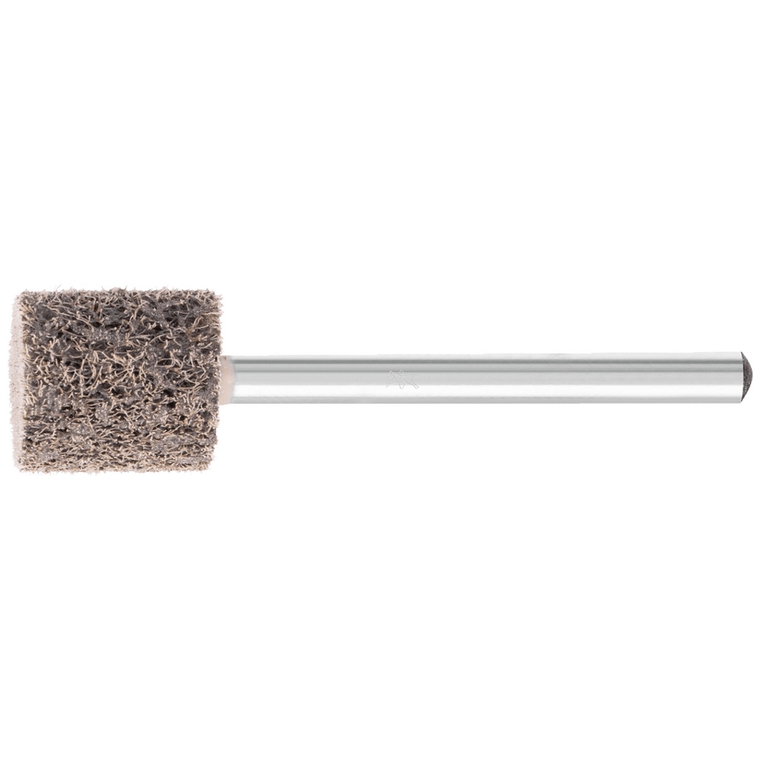 PFERD TOOLS POLINOX verpresster Vlies-Schleifstift Zylinderform PNER Ø 10x10 mm Schaft-Ø 3mm Mittelhart SIC Fein für Finish