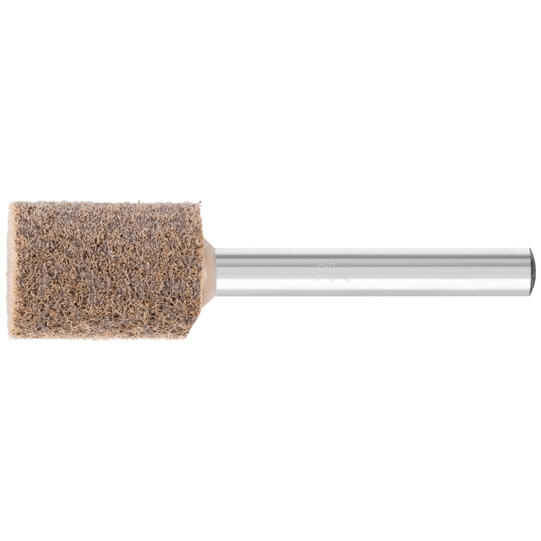 PFERD TOOLS POLINOX verpresster Vlies-Schleifstift Zylinderform PNER Ø 15x20 mm Schaft-Ø 6mm Hart A Grob für Finish