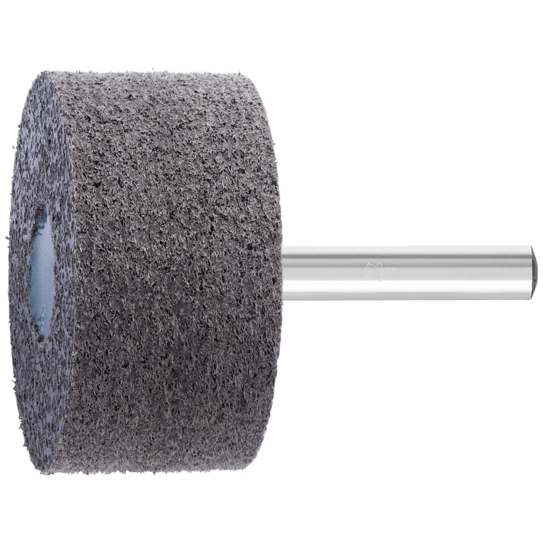 PFERD TOOLS POLINOX verpresster Vlies-Schleifstift Zylinderform PNER Ø 50x25 mm Schaft-Ø 6mm Mittelweich A Fein für Finish