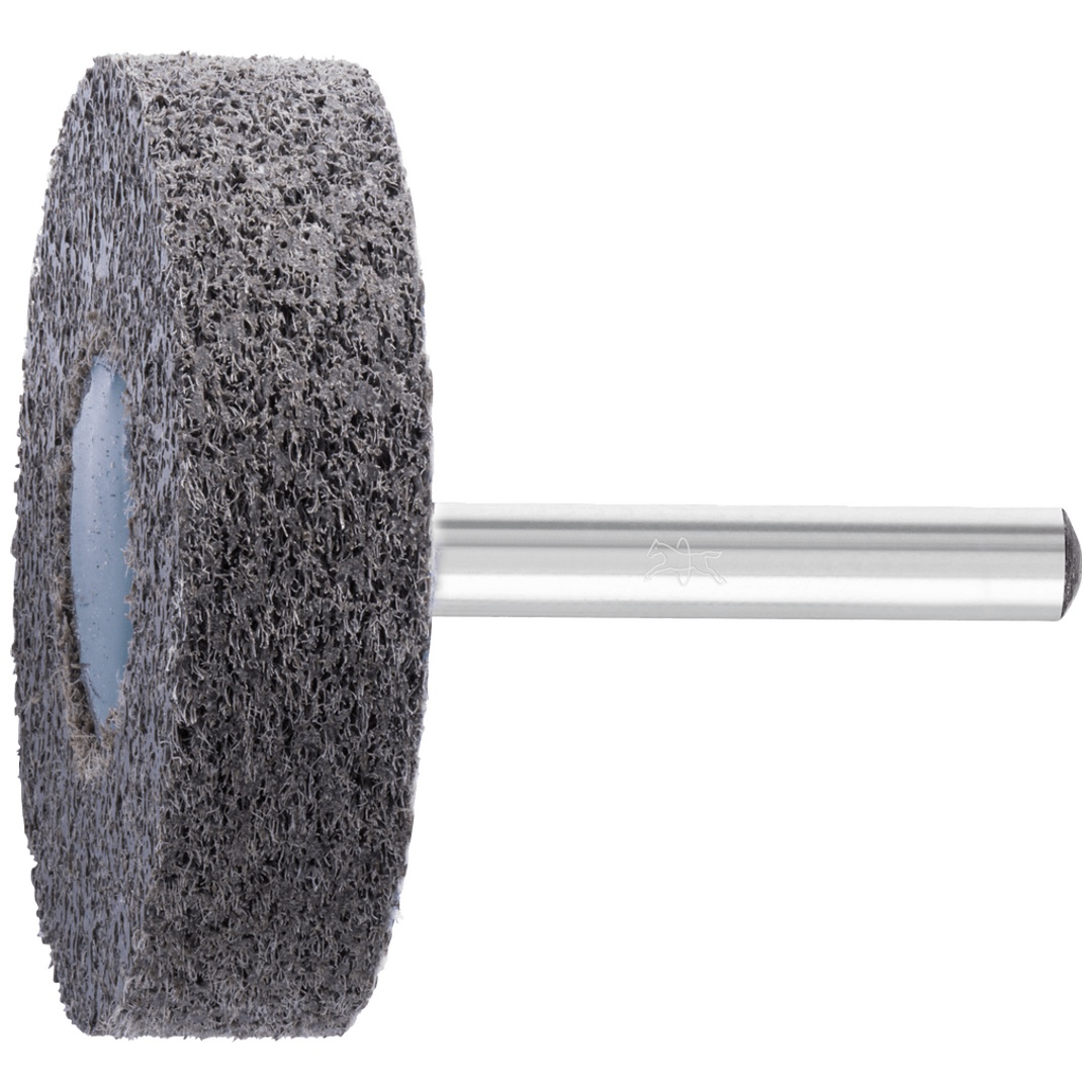 PFERD TOOLS POLINOX verpresster Vlies-Schleifstift Zylinderform PNER Ø 50x13 mm Schaft-Ø 6mm Mittelhart SIC Fein für Finish