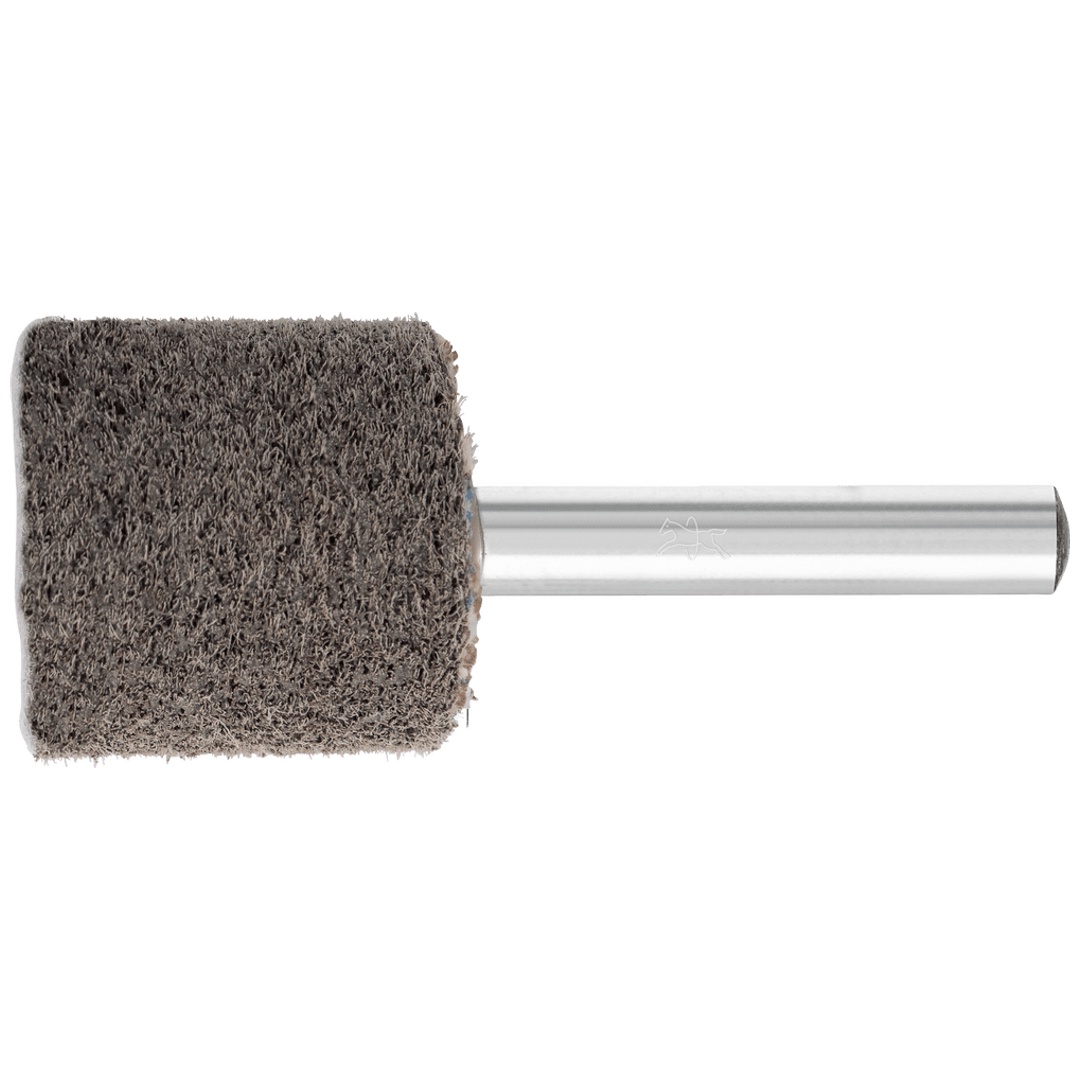 PFERD TOOLS POLINOX verpresster Vlies-Schleifstift Zylinderform PNER Ø 25x35 mm Schaft-Ø 6mm Mittelweich SIC Fein für Finish
