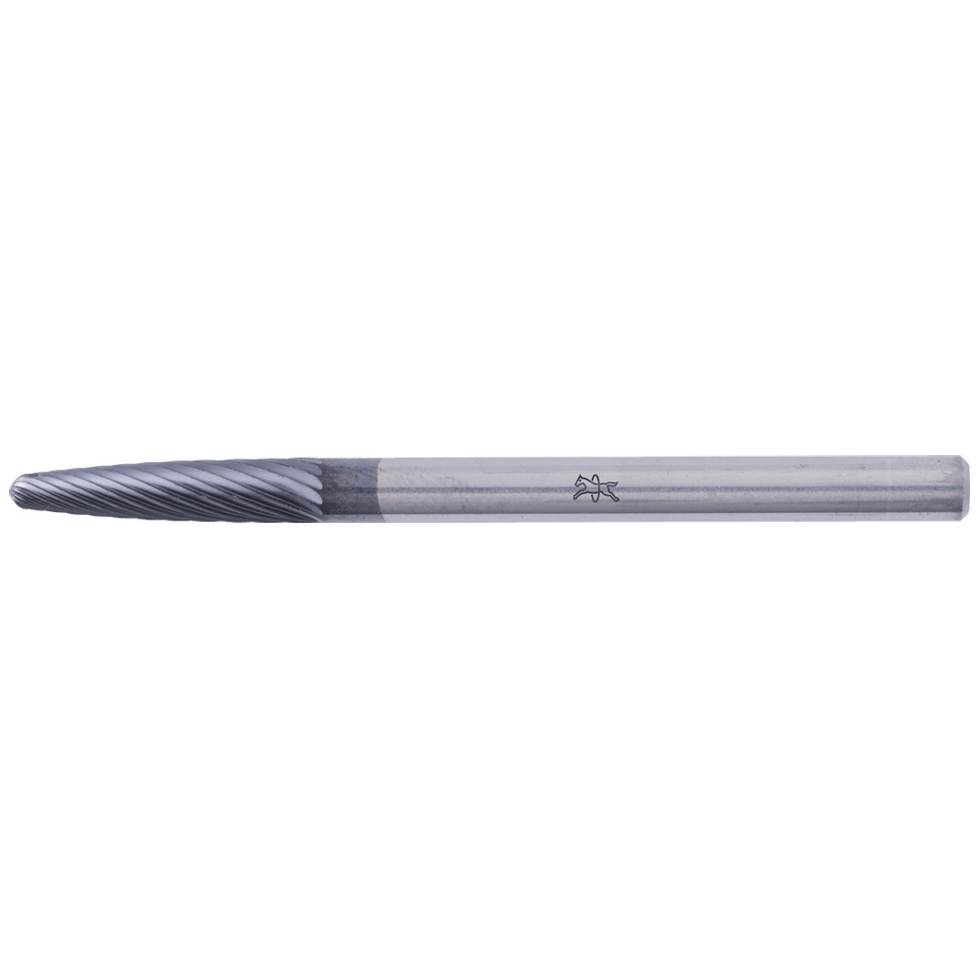 PFERD TOOLS Hartmetall Hochleistungsfrässtift Rundbogen RBF Ø 03x13mm Schaft-Ø 3mm Z3P HICOAT beschichtet universal mittel kreuzverzahnt