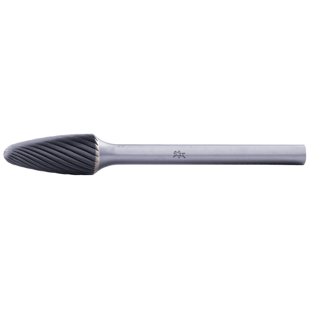 PFERD TOOLS Hartmetall Hochleistungsfrässtift Rundbogen RBF Ø 06x13mm Schaft-Ø 3mm Z5 HICOAT beschichtet universal fein