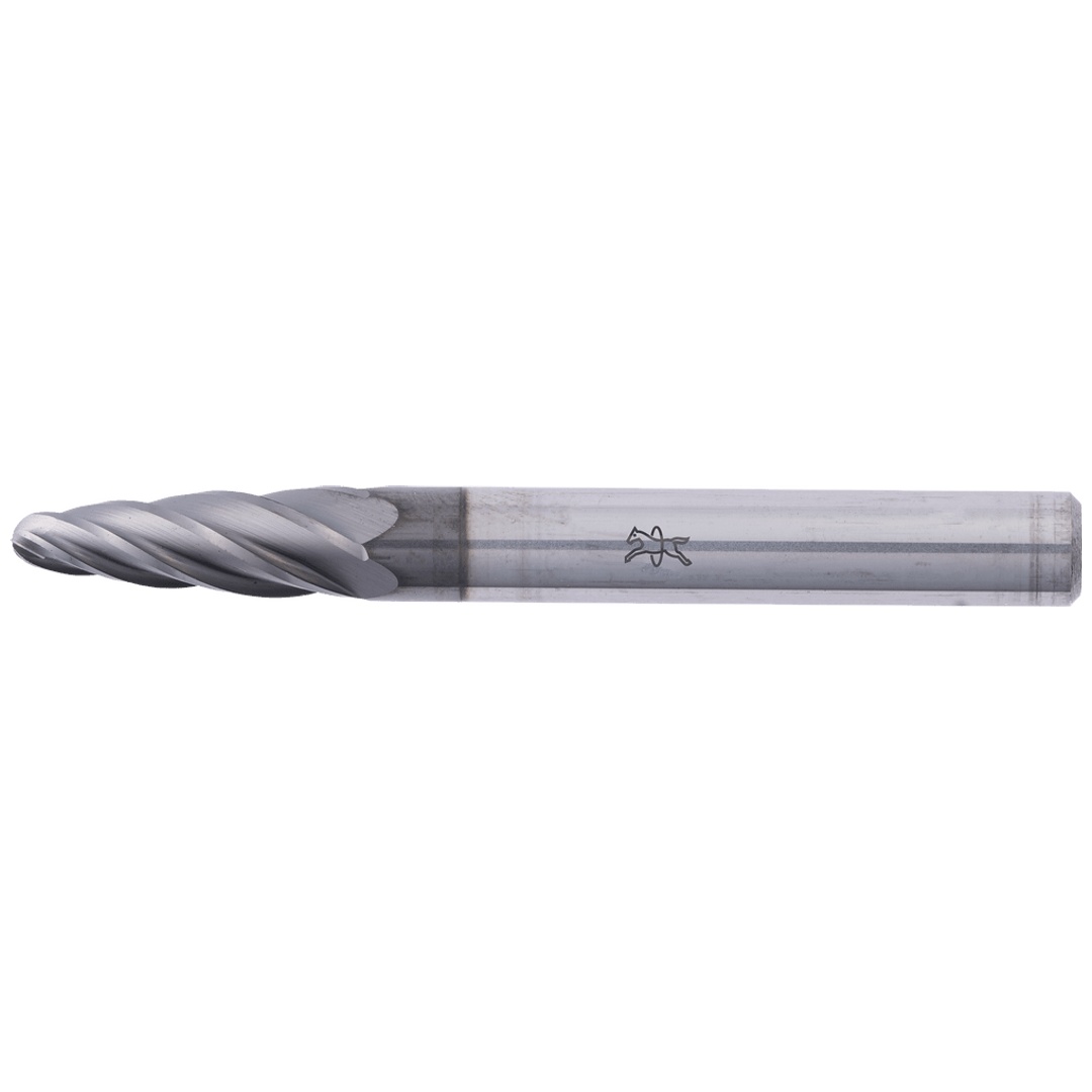 PFERD TOOLS Hartmetall Hochleistungsfrässtift ALU Rundbogen RBF Ø 06x18mm Schaft-Ø 6mm HICOAT beschichtet für Alu/NE Metalle