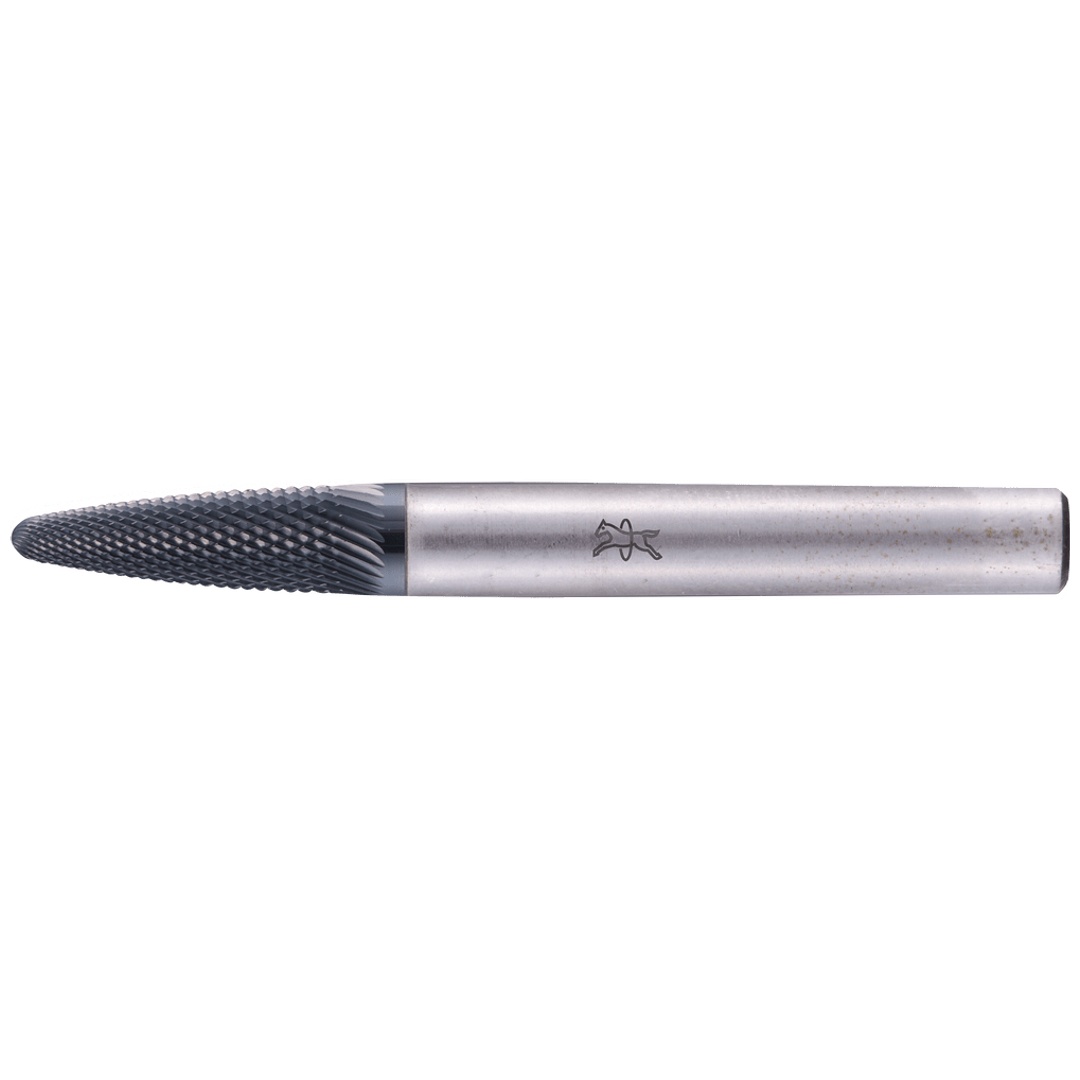 PFERD TOOLS Hartmetall Hochleistungsfrässtift MICRO Rundbogen RBF Ø 06x18mm Schaft-Ø 6mm HICOAT beschichtet für die Feinbearbeitung