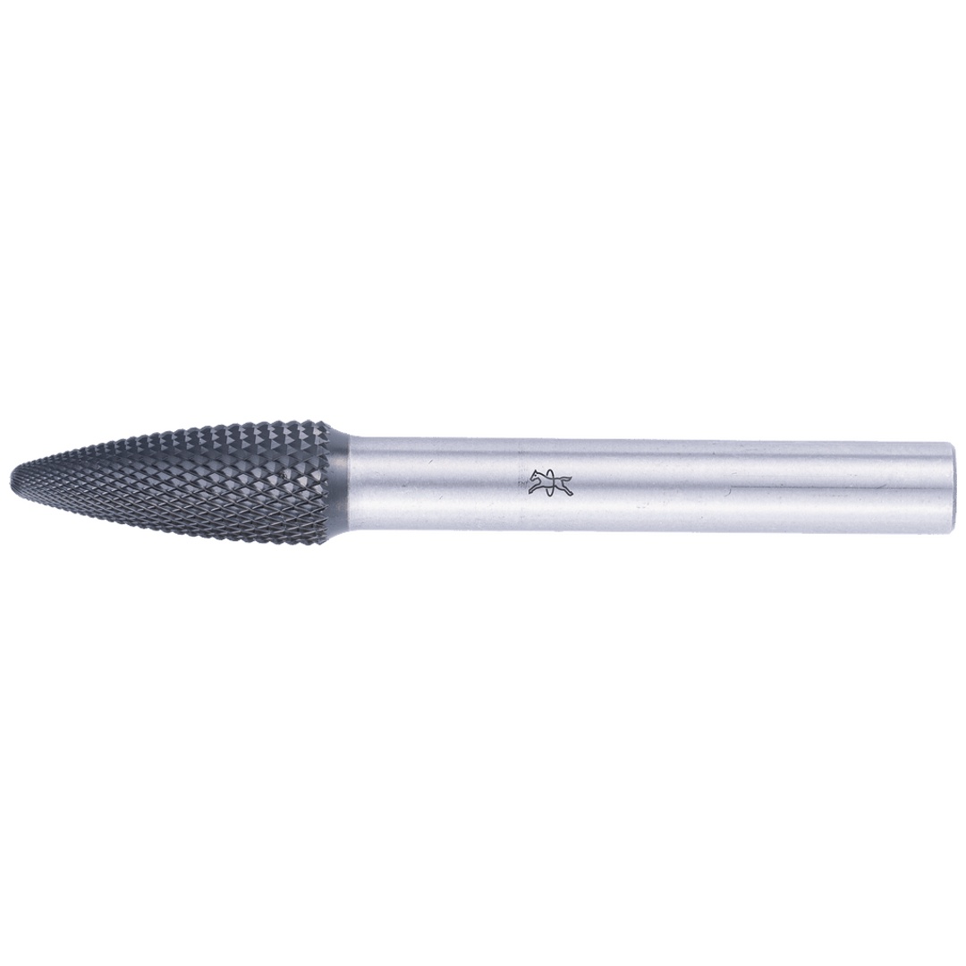 PFERD TOOLS Hartmetall Hochleistungsfrässtift MICRO Rundbogen RBF Ø 08x20mm Schaft-Ø 6mm HICOAT beschichtet für die Feinbearbeitung