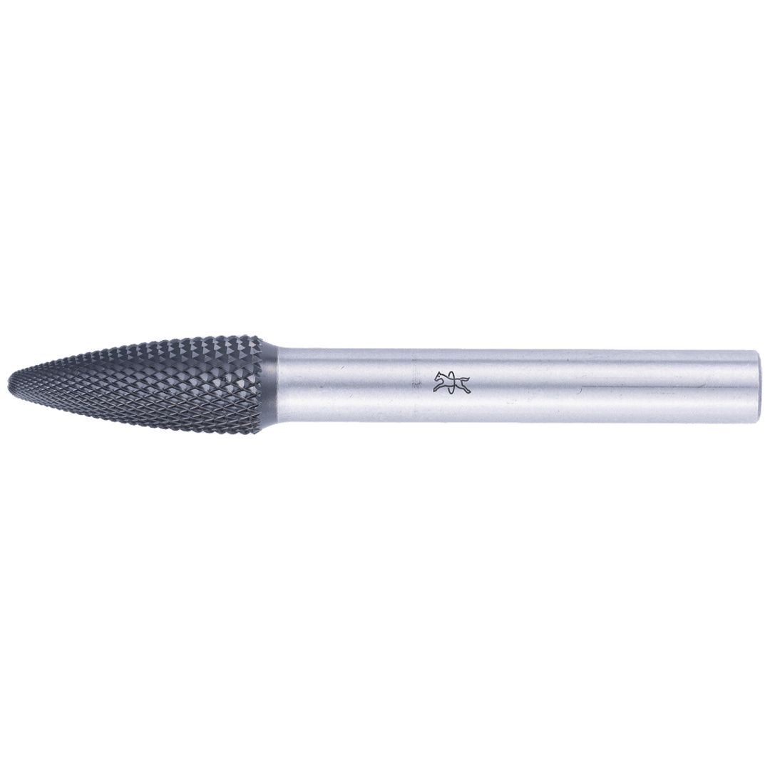 PFERD TOOLS Hartmetall Hochleistungsfrässtift MICRO Rundbogen RBF Ø 10x20mm Schaft-Ø 6mm HICOAT beschichtet für die Feinbearbeitung