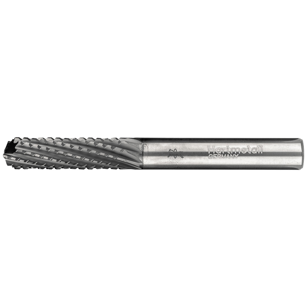 PFERD TOOLS Robotics VHM-Fräser Router Ø8mm, 10 Schneiden, 3xD, scharf, Diamant-beschichtet, Schaft HA, Performance Andere Werkstoffe