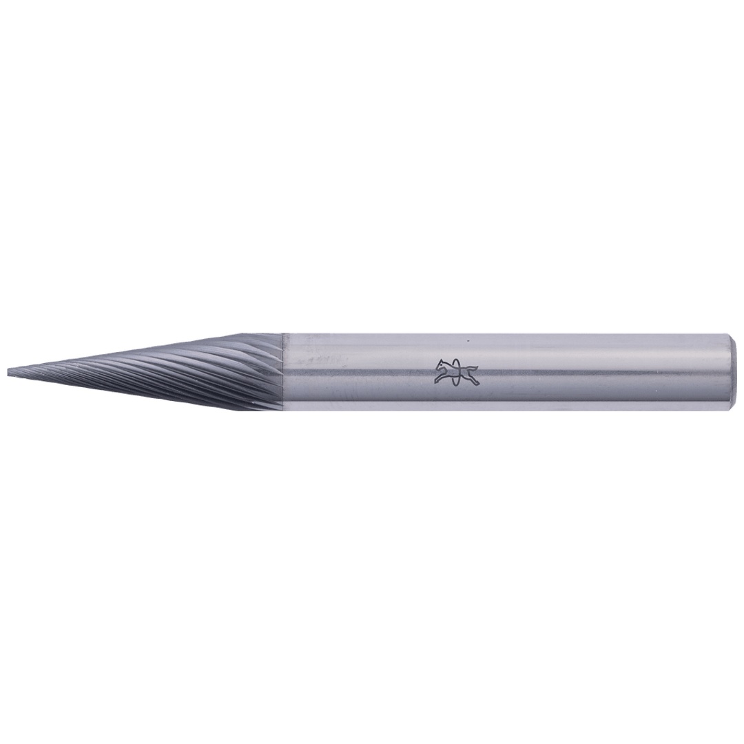 PFERD TOOLS Hartmetall Hochleistungsfrässtift Spitzkegel SKM Ø 06x18mm Schaft-Ø 6mm Z5 HICOAT beschichtet universal fein