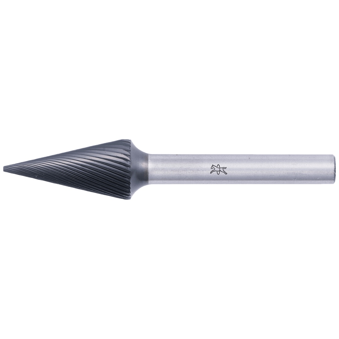 PFERD TOOLS Hartmetall Hochleistungsfrässtift Spitzkegel SKM Ø 10x20mm Schaft-Ø 6mm Z5 HICOAT beschichtet universal fein
