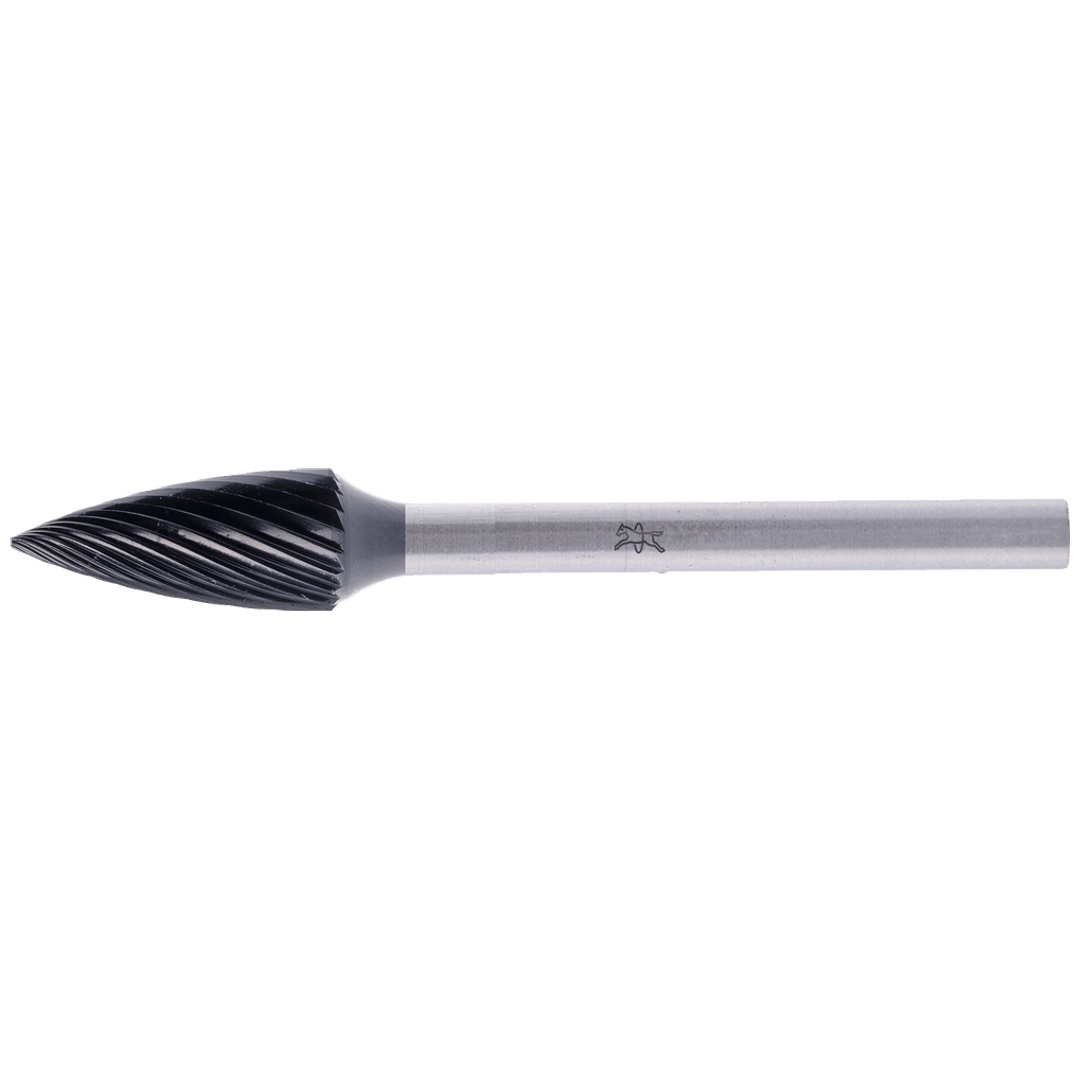 PFERD TOOLS Hartmetall Hochleistungsfrässtift Spitzbogen SPG Ø 06x13mm Schaft-Ø 3mm Z5 HICOAT beschichtet universal fein