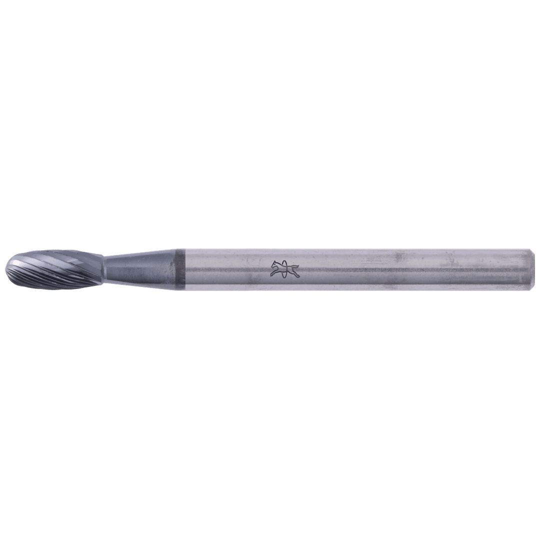 PFERD TOOLS Hartmetall Hochleistungsfrässtift Tropfen TRE Ø 03x07mm Schaft-Ø 3mm Z3 HICOAT beschichtet universal mittel