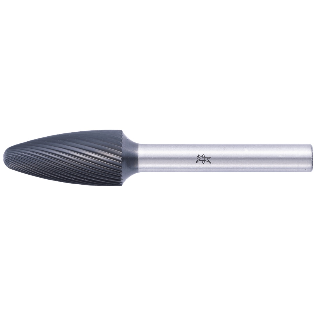 PFERD TOOLS Hartmetall Hochleistungsfrässtift Tropfen TRE Ø 12x20mm Schaft-Ø 6mm Z5 HICOAT beschichtet universal fein