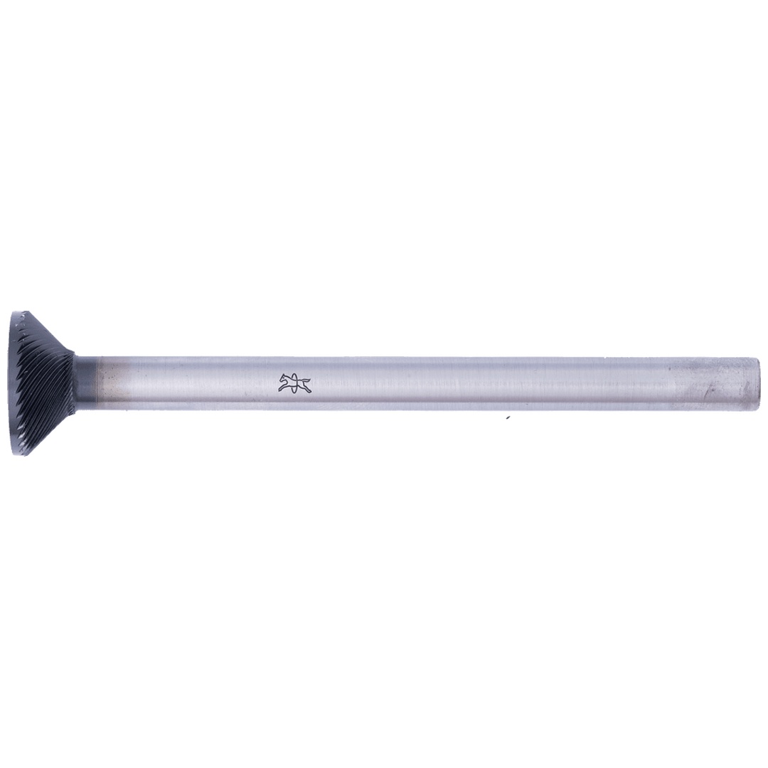 PFERD TOOLS Hartmetall Hochleistungsfrässtift Winkelfrässtift WKN 16x06mm Schaft-Ø 6x75mm Z5 HICOAT beschichtet Anfas-/Entgratarbeiten Robotereinsatz