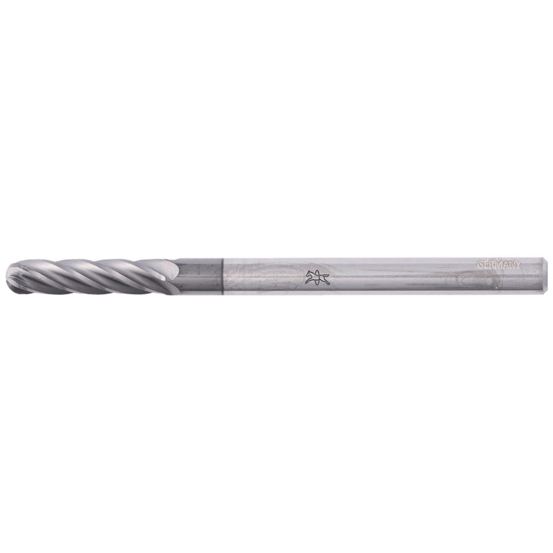 PFERD TOOLS Hartmetall Hochleistungsfrässtift ALU Walzenrund WRC Ø 03x13mm Schaft-Ø 3mm HICOAT beschichtet für Alu/NE Metalle