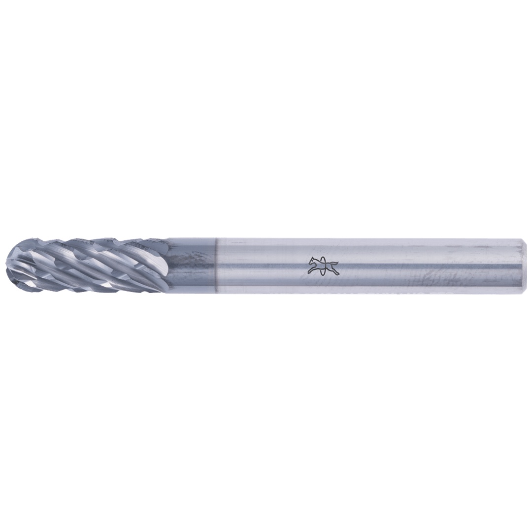 PFERD TOOLS Hartmetall Hochleistungsfrässtift ALLROUND Walzenrund WRC Ø 06x16mm Schaft-Ø 6mm HICOAT beschichtet für Stahl
