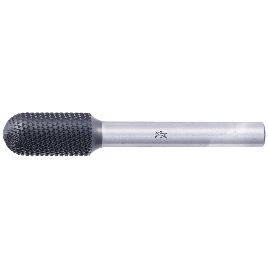 PFERD TOOLS Hartmetall Hochleistungsfrässtift MICRO Walzenrund WRC Ø 10x20mm Schaft-Ø 6mm HICOAT beschichtet für die Feinbearbeitung