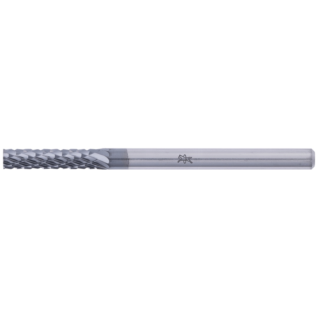 PFERD TOOLS Hartmetall Hochleistungsfrässtift Zylinder ZYA Ø 03x13mm Schaft-Ø 3mm Z3P HICOAT beschichtet universal mittel kreuzverzahnt