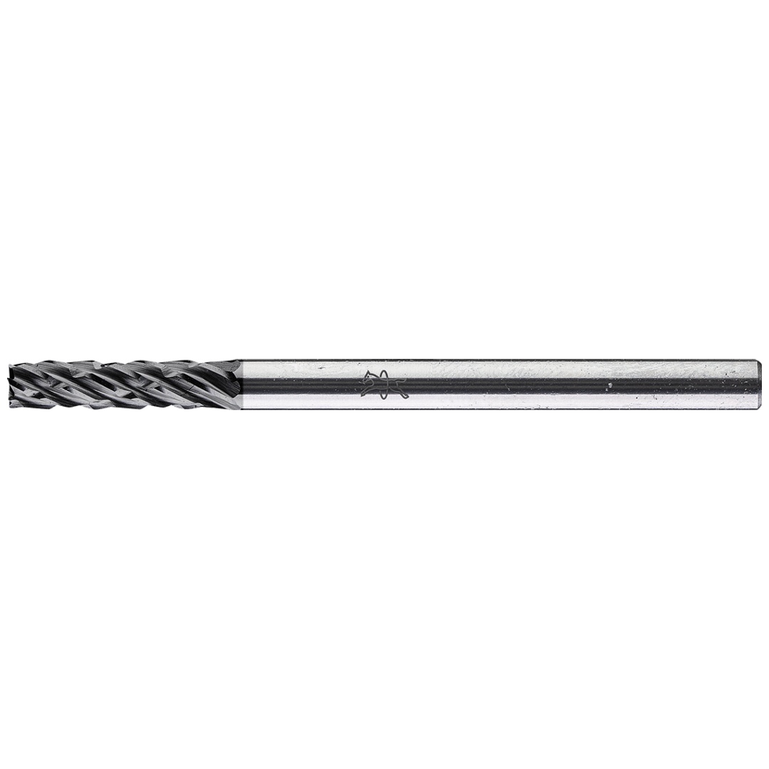 PFERD TOOLS Hartmetall Hochleistungsfrässtift ALLROUND Zylinder ZYAS stirnverzahnt Ø 03x13mm Schaft-Ø 3mm HICOAT beschichtet für Stahl