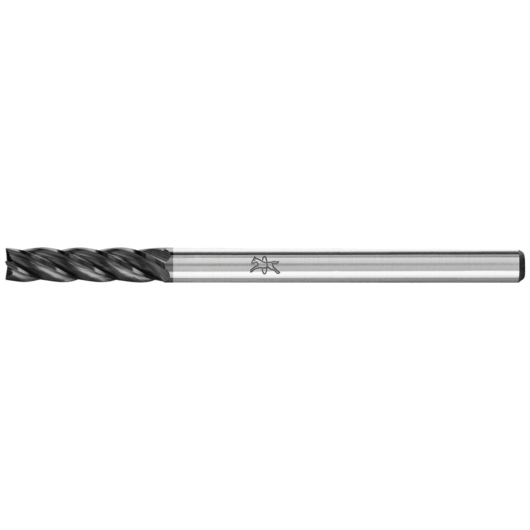 PFERD TOOLS Hartmetall Hochleistungsfrässtift ALU Zylinder ZYAS stirnverzahnt Ø 03x13mm Schaft-Ø 3mm HICOAT beschichtet für Alu/NE Metalle