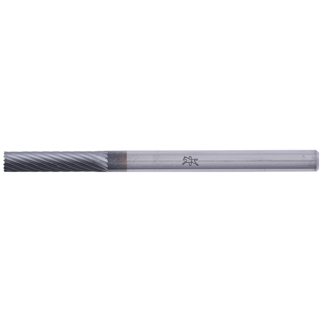 PFERD TOOLS Hartmetall Hochleistungsfrässtift Zylinder ZYAS stirnverzahnt Ø 03x13mm Schaft-Ø 3mm Z5 HICOAT beschichtet universal fein