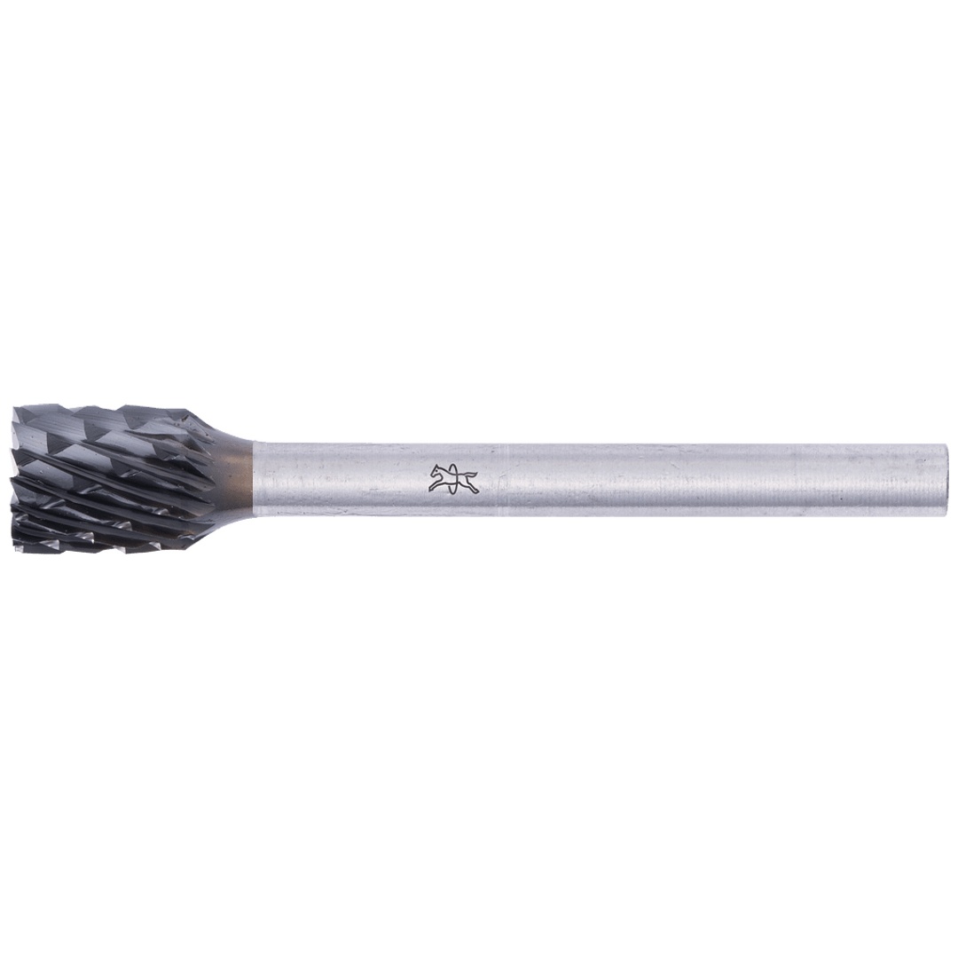 PFERD TOOLS Hartmetall Hochleistungsfrässtift Zylinder ZYAS stirnverzahnt Ø 03x13mm Schaft-Ø 3mm Z3P HICOAT besch. universal mittel kreuzverzahnt