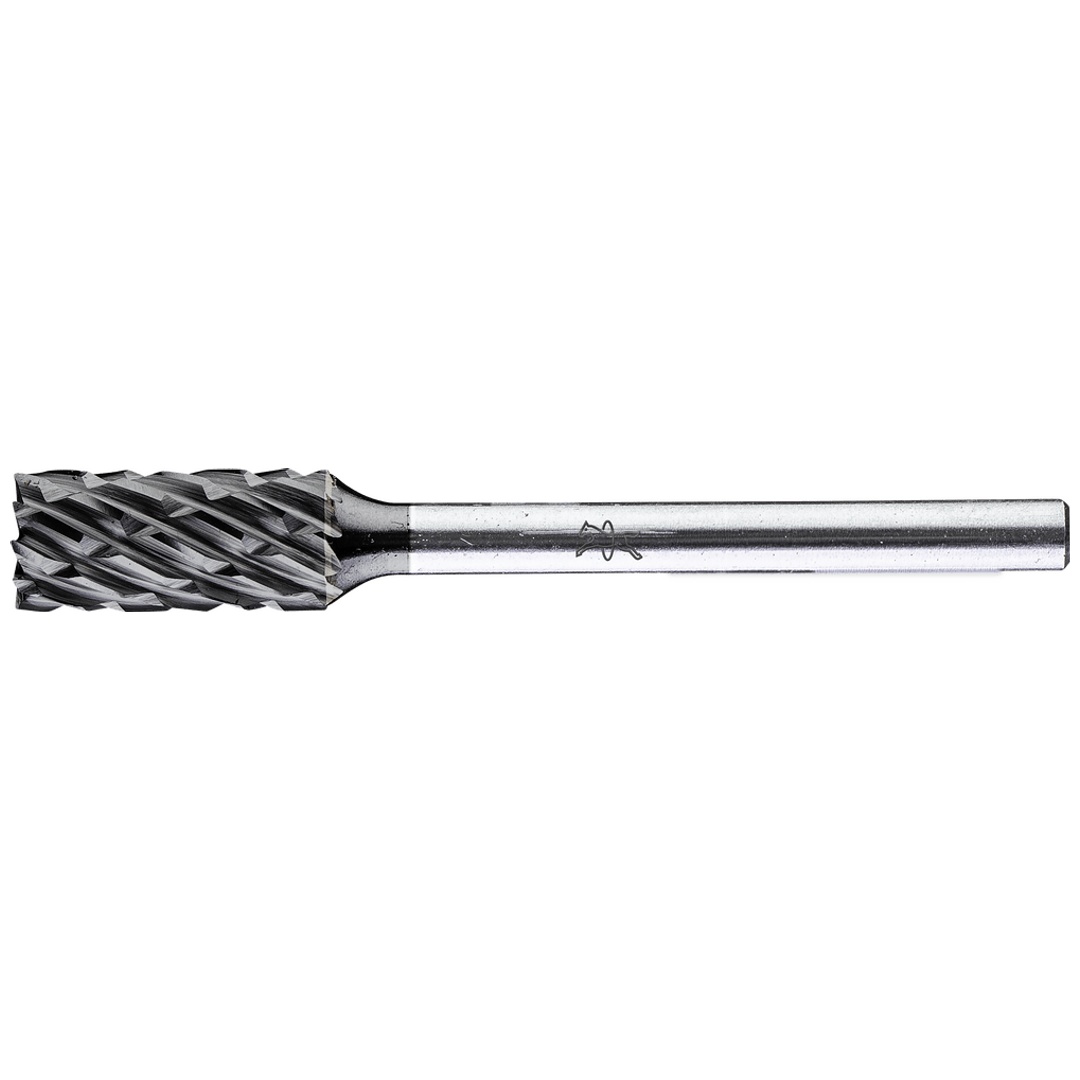 PFERD TOOLS Hartmetall Hochleistungsfrässtift ALLROUND Zylinder ZYAS stirnverzahnt Ø 06x13mm Schaft-Ø 3mm HICOAT beschichtet für Stahl