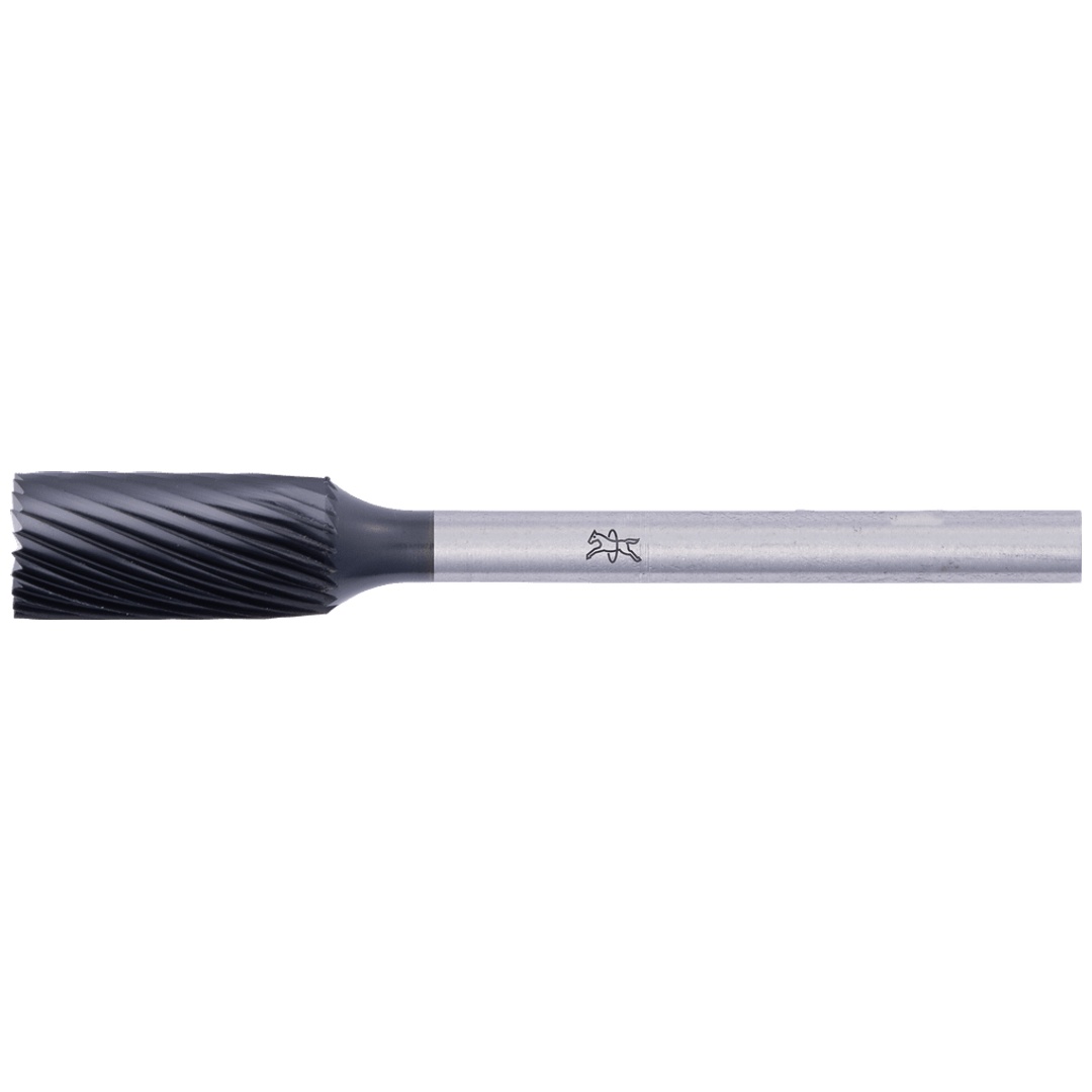 PFERD TOOLS Hartmetall Hochleistungsfrässtift Zylinder ZYAS stirnverzahnt Ø 06x13mm Schaft-Ø 3mm Z5 HICOAT beschichtet universal fein