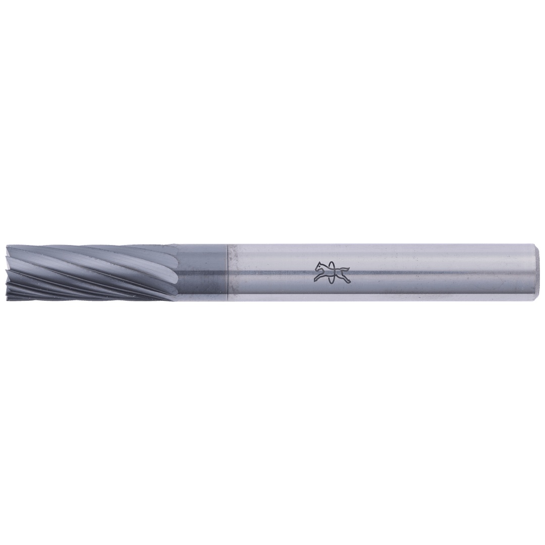 PFERD TOOLS Hartmetall Hochleistungsfrässtift Zylinder ZYAS stirnverzahnt Ø 06x16mm Schaft-Ø 6mm Z3 HICOAT beschichtet universal mittel