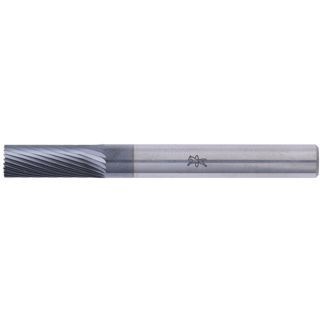 PFERD TOOLS Hartmetall Hochleistungsfrässtift Zylinder ZYAS stirnverzahnt Ø 06x16mm Schaft-Ø 6mm Z5 HICOAT beschichtet universal fein