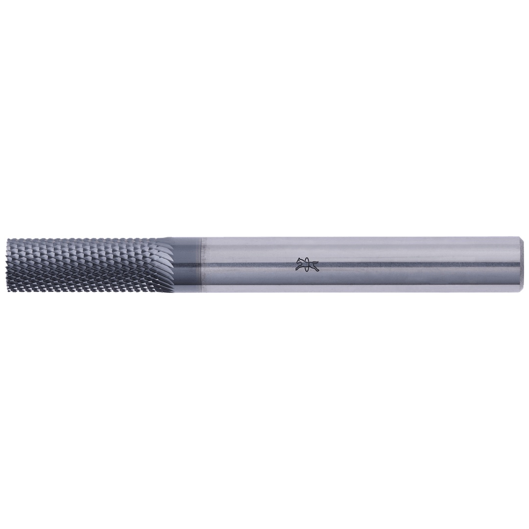 PFERD TOOLS Hartmetall Hochleistungsfrässtift MICRO Zylinder ZYAS stirnverzahnt Ø 06x16mm Schaft-Ø 6mm HICOAT beschichtet für die Feinbearbeitung