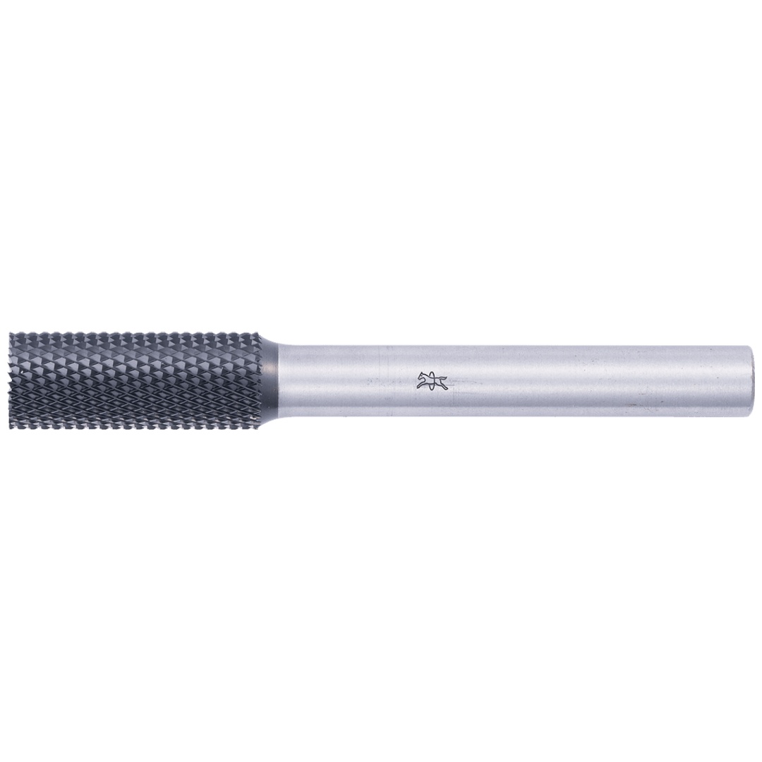 PFERD TOOLS Hartmetall Hochleistungsfrässtift MICRO Zylinder ZYAS stirnverzahnt Ø 08x20mm Schaft-Ø 6mm HICOAT beschichtet für die Feinbearbeitung