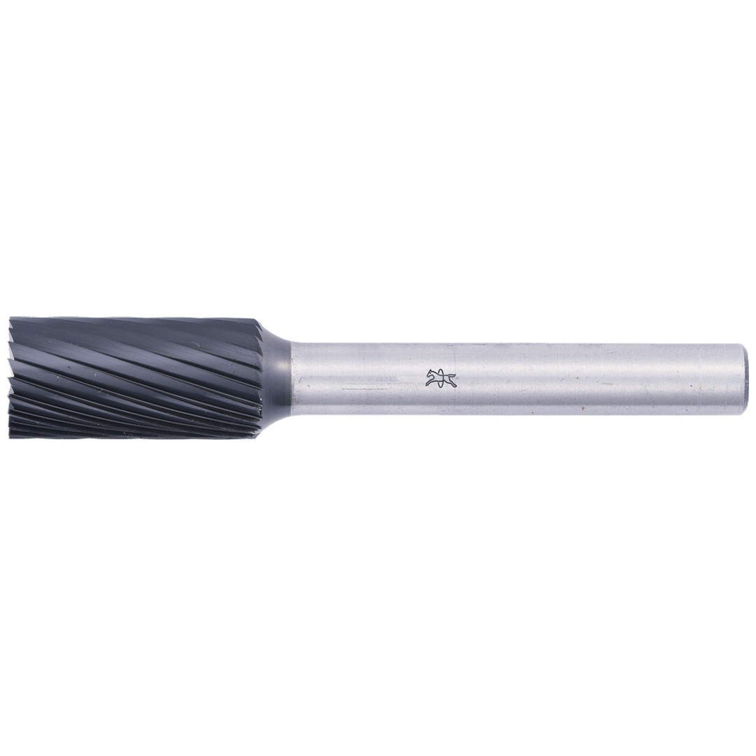 PFERD TOOLS Hartmetall Hochleistungsfrässtift Zylinder ZYAS stirnverzahnt Ø 10x20mm Schaft-Ø 6mm Z3 HICOAT beschichtet universal mittel