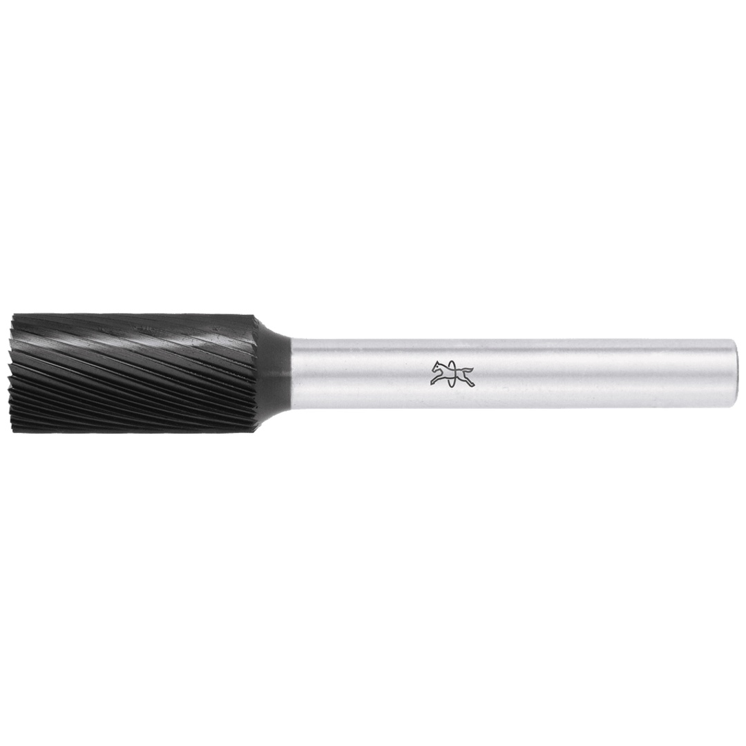 PFERD TOOLS Hartmetall Hochleistungsfrässtift Zylinder ZYAS stirnverzahnt Ø 10x20mm Schaft-Ø 6mm Z5 HICOAT beschichtet universal fein