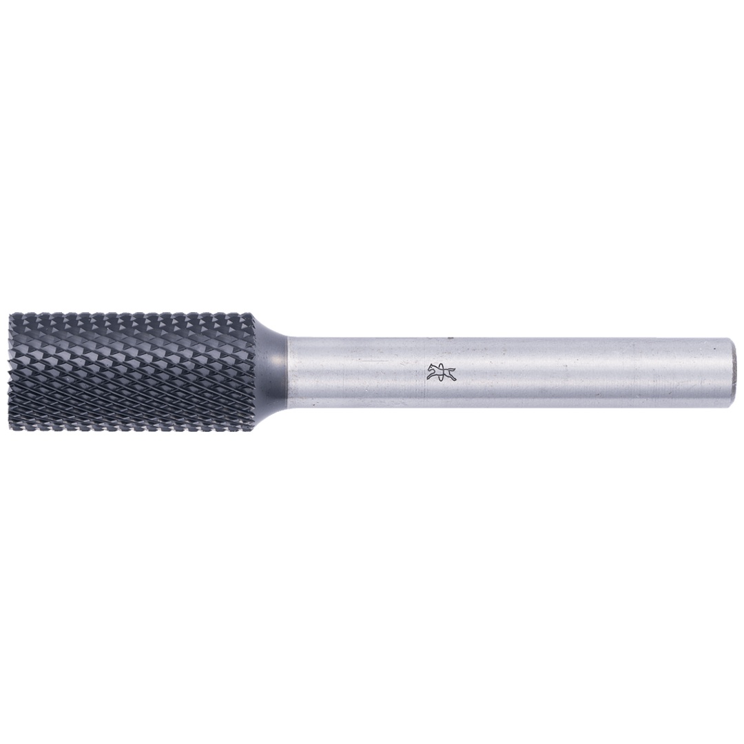 PFERD TOOLS Hartmetall Hochleistungsfrässtift MICRO Zylinder ZYAS stirnverzahnt Ø 10x20mm Schaft-Ø 6mm HICOAT beschichtet für die Feinbearbeitung