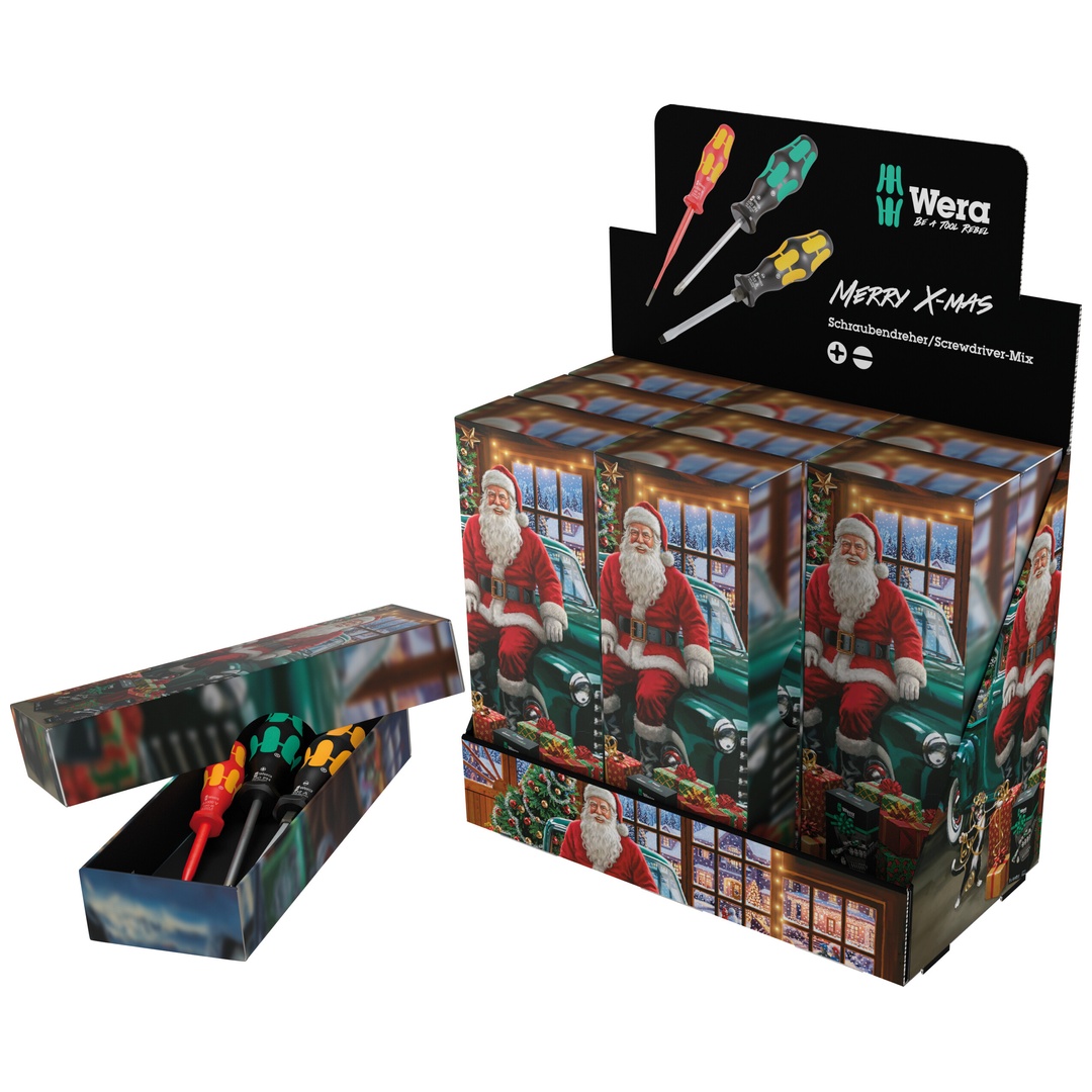 Wera Schraubendreher-Mix Christmas 2026, 10-tlg.