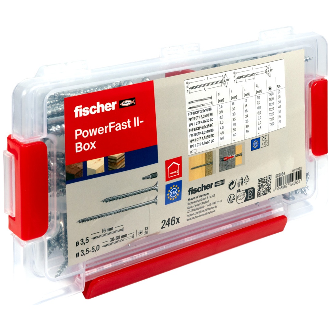Fischer PowerFast II Sortimentsbox blvz (245)
