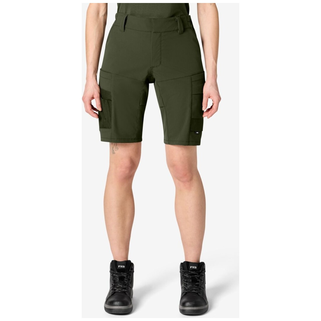 FHB Arbeitsshorts Conny 126200 Stretch Gr. 58 oliv
