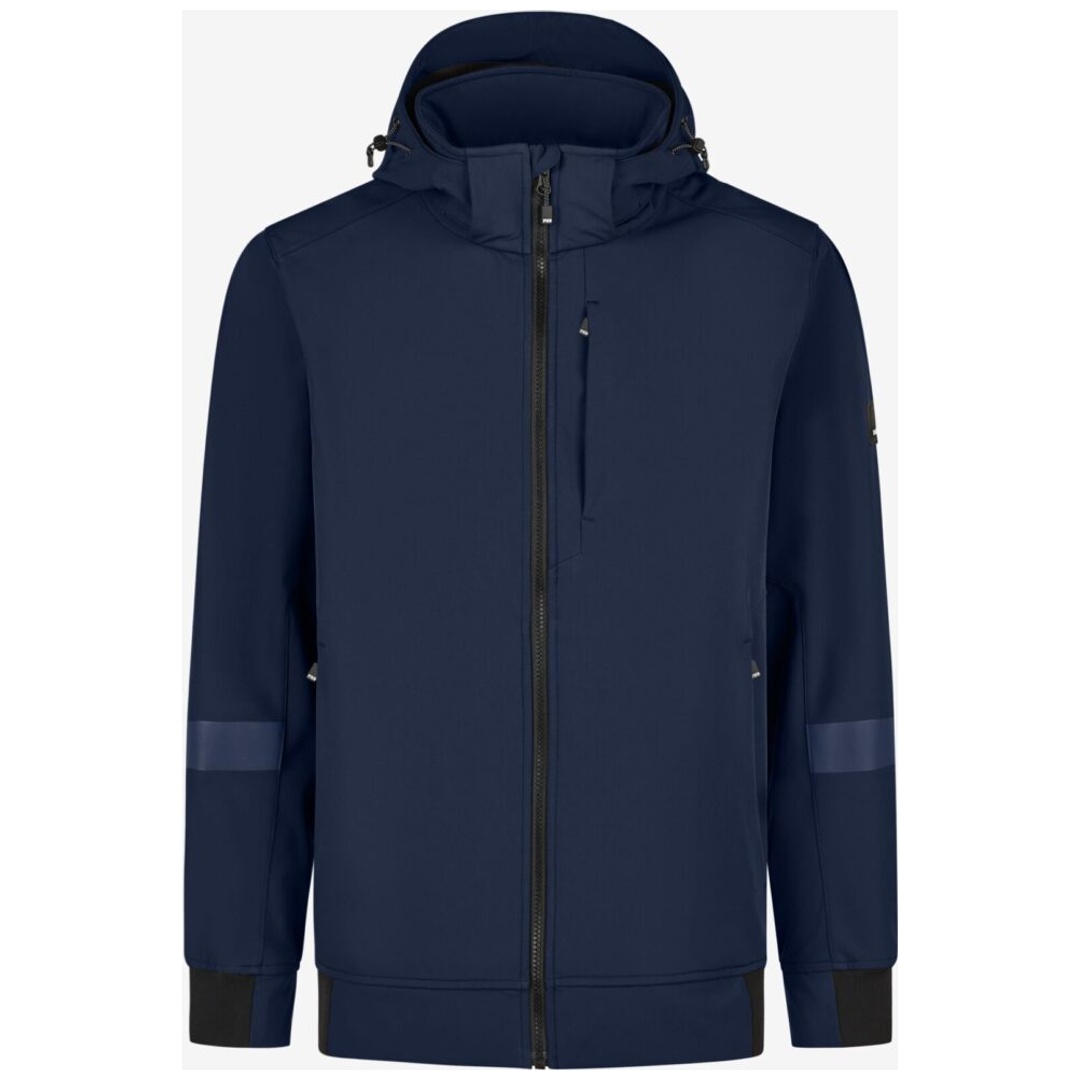 FHB Softshell-Jacke FALKO 79301 Gr. 5XL marine