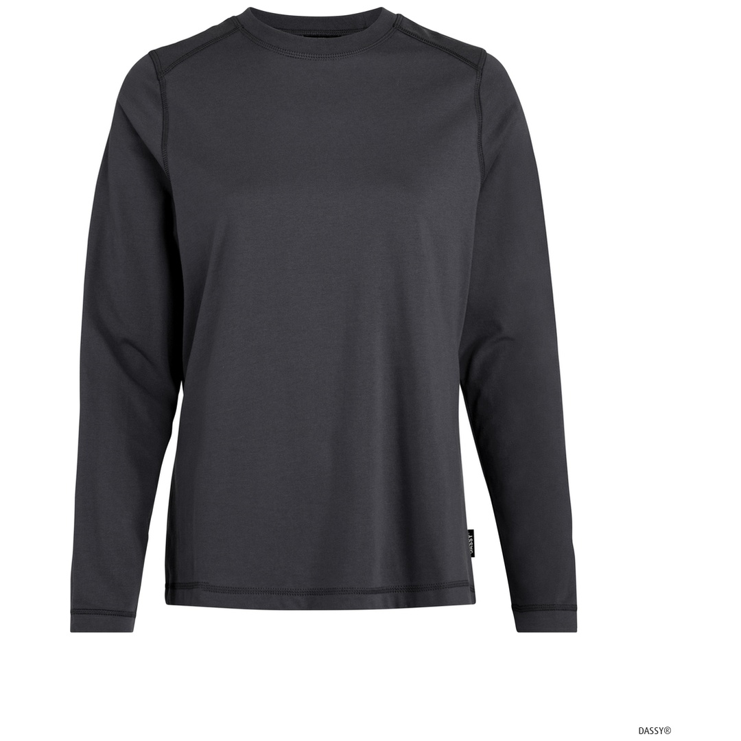 Dassy Langarmshirt FUND Women 710107 Gr. XL anthrazitgrau
