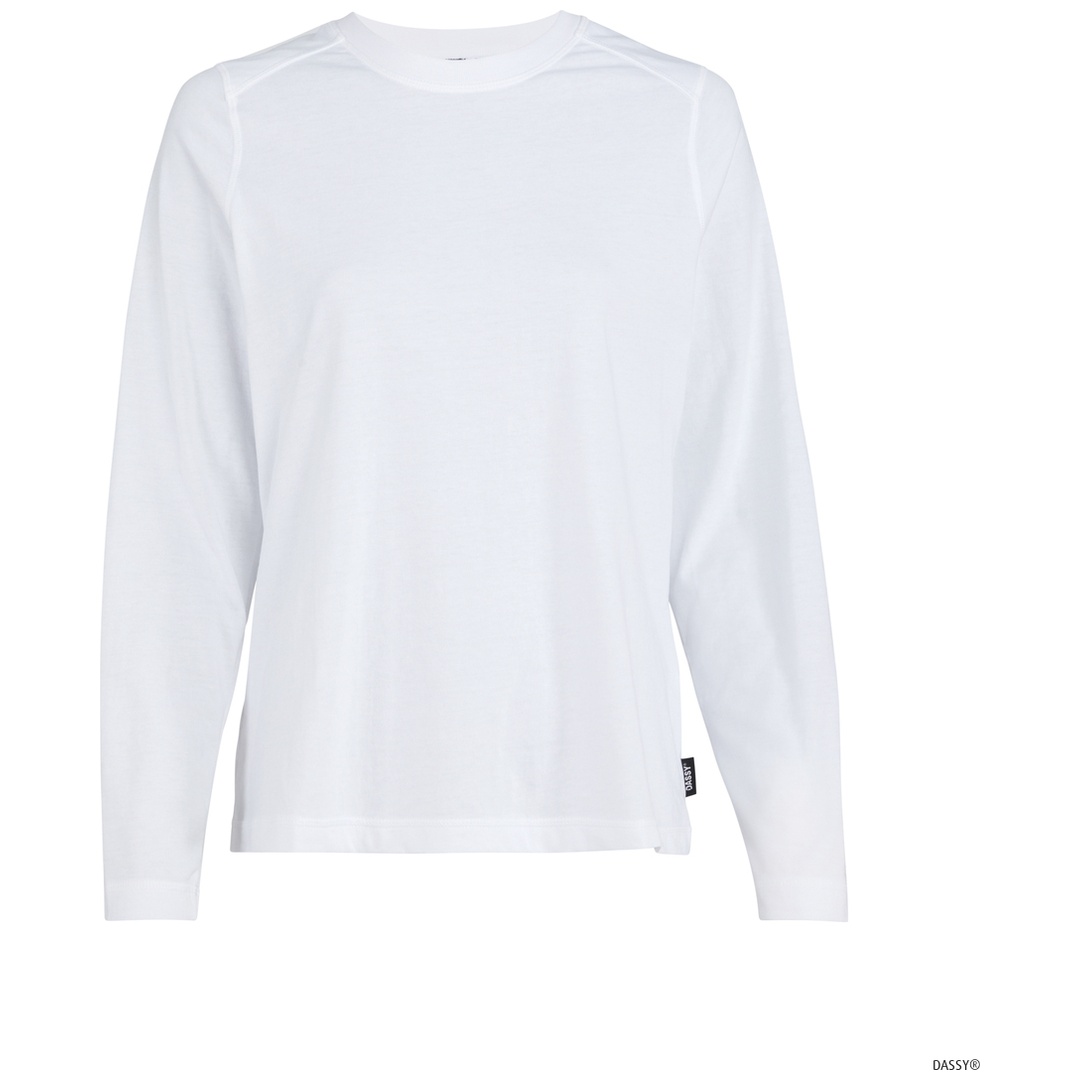 Dassy Langarmshirt FUND Women 710107 Gr. S weiß