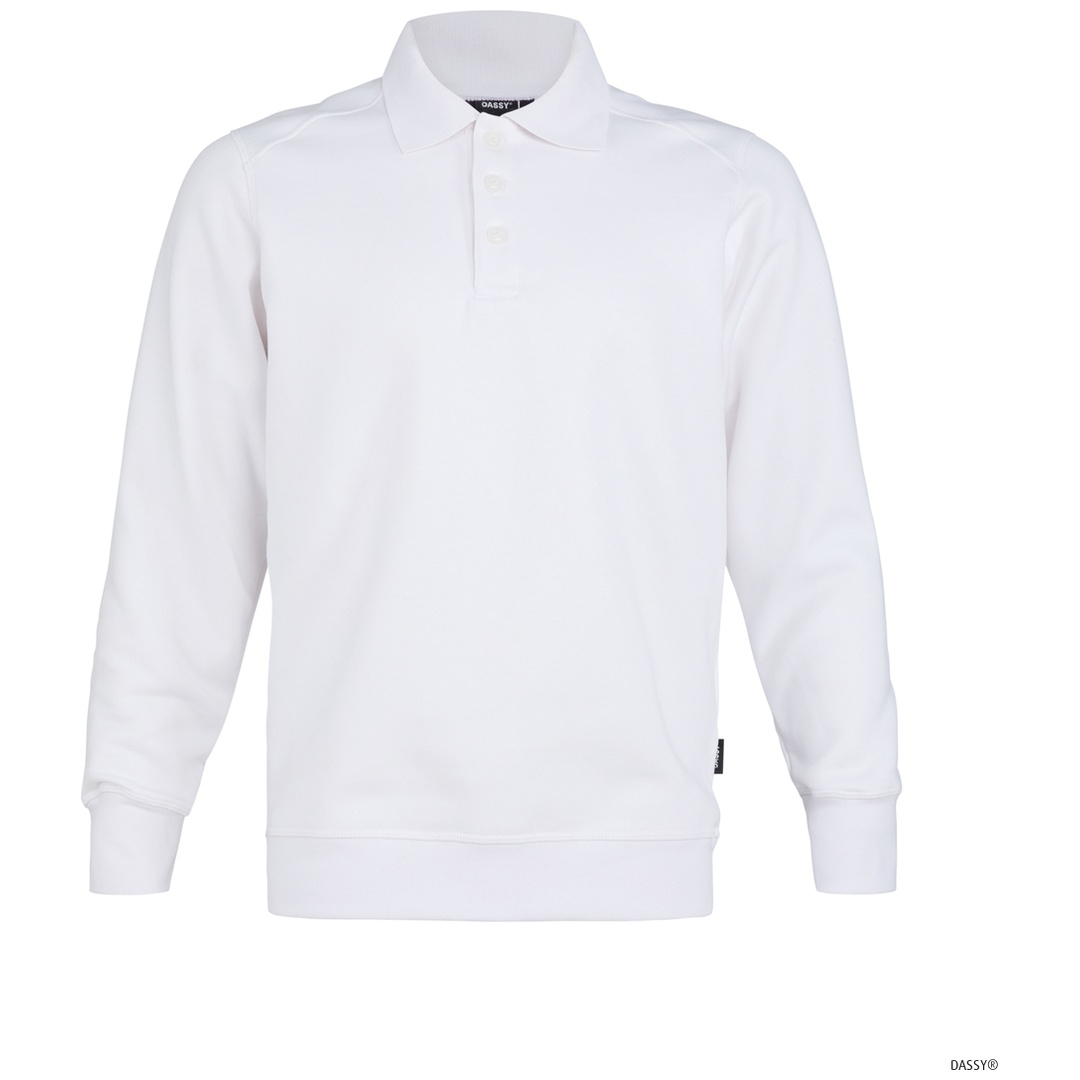 Dassy Poloshirt langarm LUCID 550002 COPESRE18 Gr. 3XL weiß
