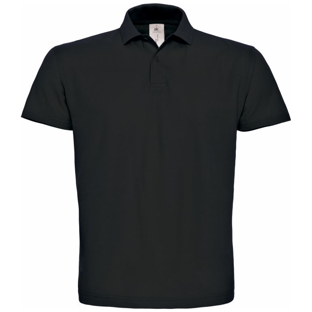 B&C Cotton Classics-01.ID01 Piqué Polo Gr. XS black