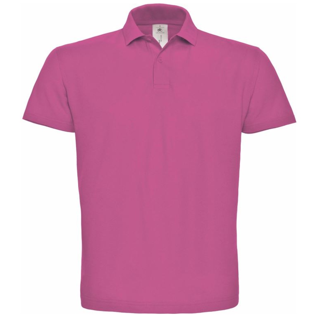 B&C Cotton Classics-01.ID01 Piqué Polo Gr. XS fuchsia