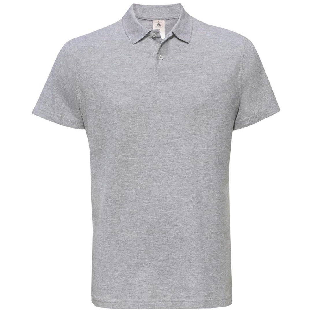B&C Cotton Classics-01.ID01 Piqué Polo Gr. XS heather grey